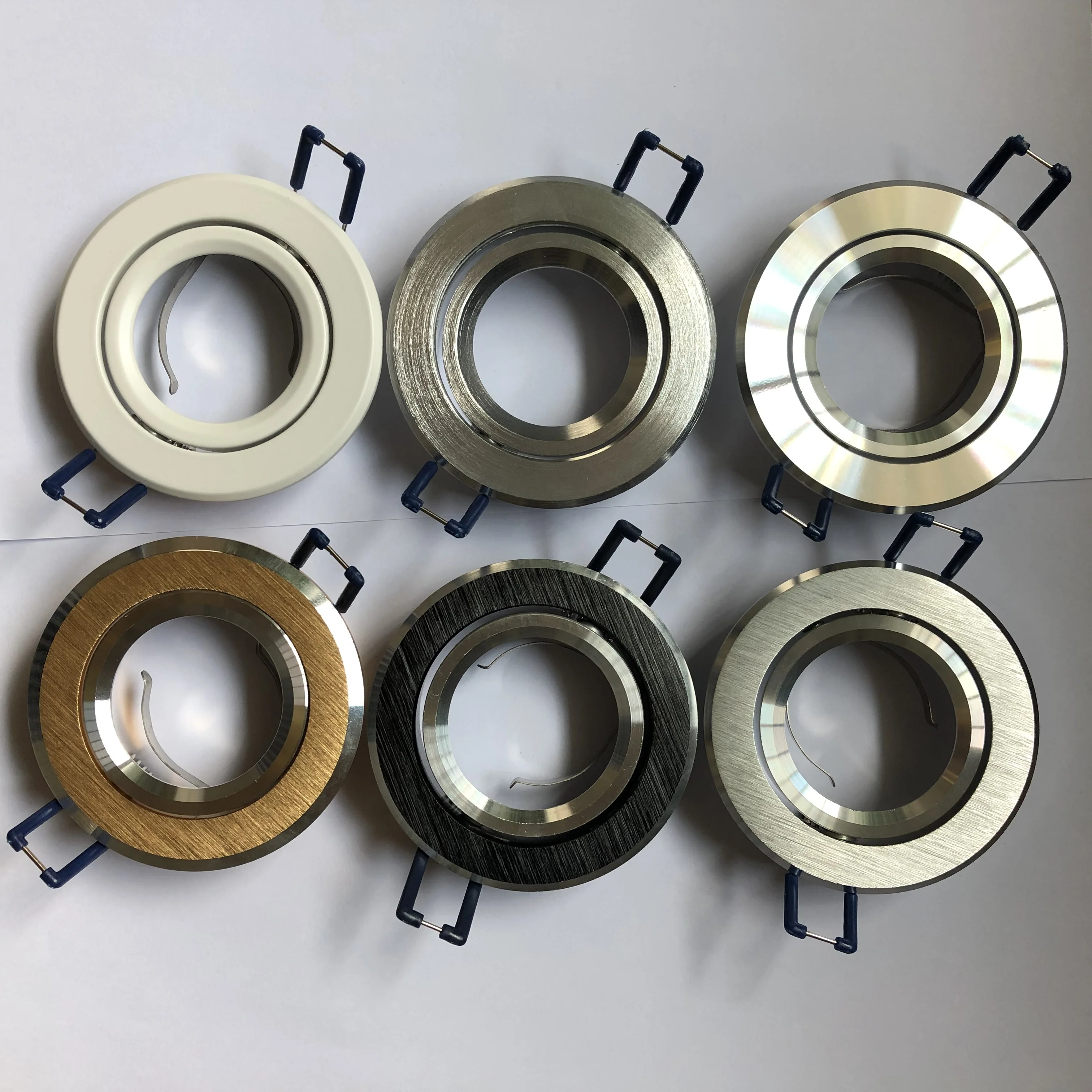 Aluminum downlight round gu10 LED Spot Light Frame MR16 GU10 spotlight Fixture