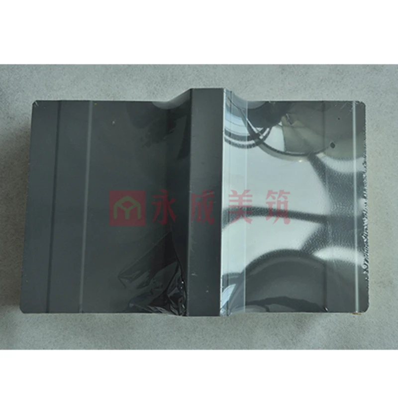 Factory price high quality rock wool board silver insulation wall board