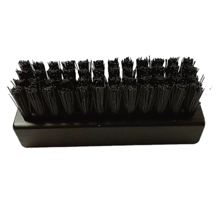 Wooden Sneaker Shoe Cleaning Polishing Brush with PP Bristle Horse Hair Tampico Fibre Sisal Palm or Hog Hair