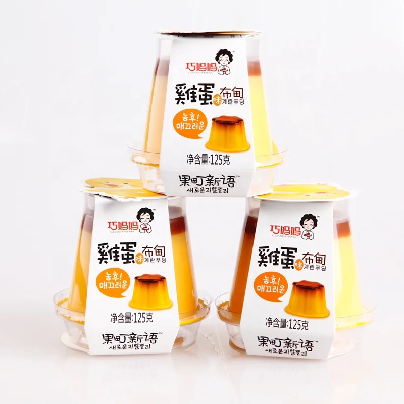 125g Egg Dessert Sweets Jelly Pudding