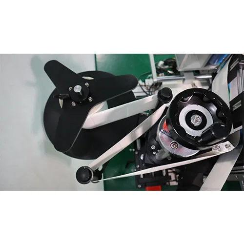 Full auto rolling bottle sticker adhesive Printer labeler applicator, round container labeling machine