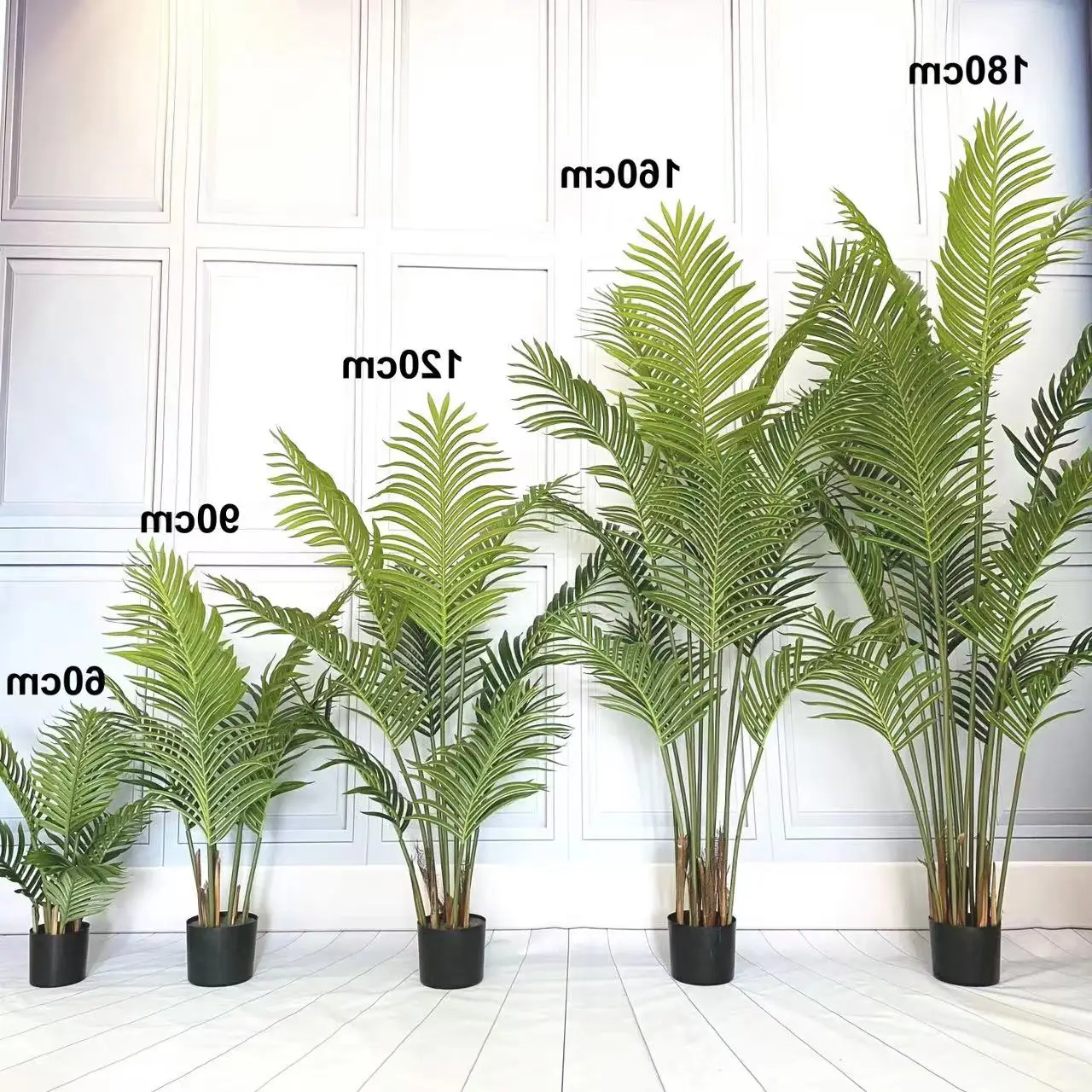 Artificial plants Tree home decor bonsai tree plastic plants pots garden landscaping modern fake plants indoor palm