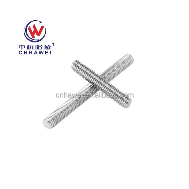 M6 A4-70 Stainless Steel  DIN 976    Threaded stud Rod  Bolt