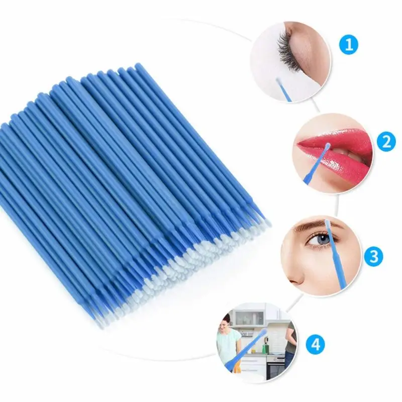 Dental micro applicator micro brush applicator for eyebrow extensions ,sy5f microswabs