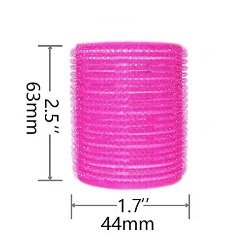 Customize Size Hairdressing Diy Tools 3 Sizes Self Grip Holding Hair Roller Set 9pcs Plastic Big Hair Rollers