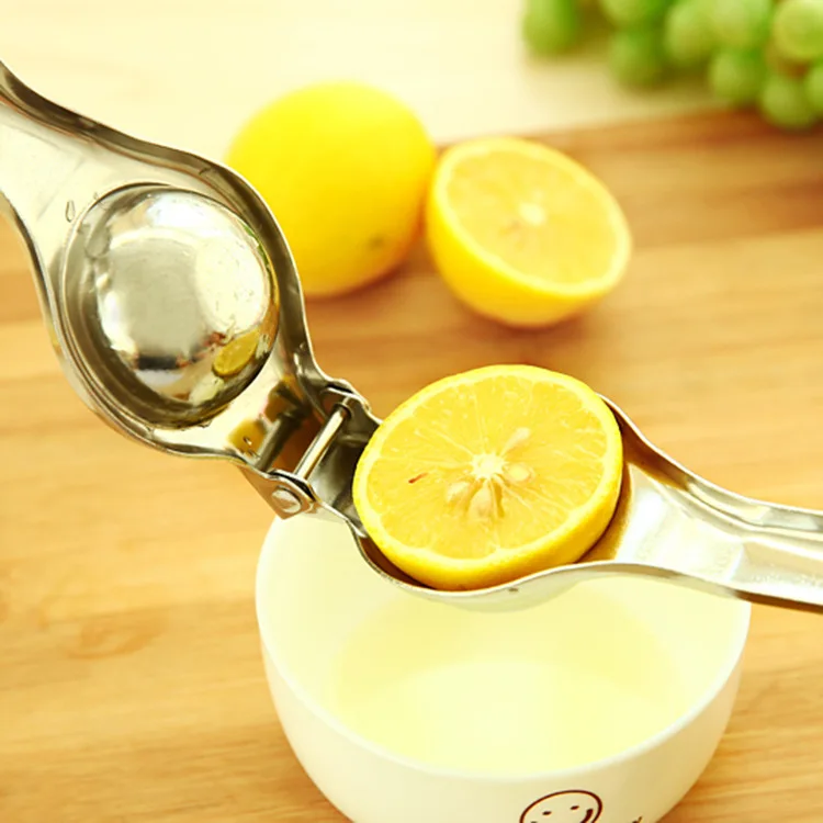 Novelties 2024 Kitchen Tools  lemon lime squeezer Stainless Steel Manual Lemon Juicer Fruit Squeezer Lemon Clamp citrus press