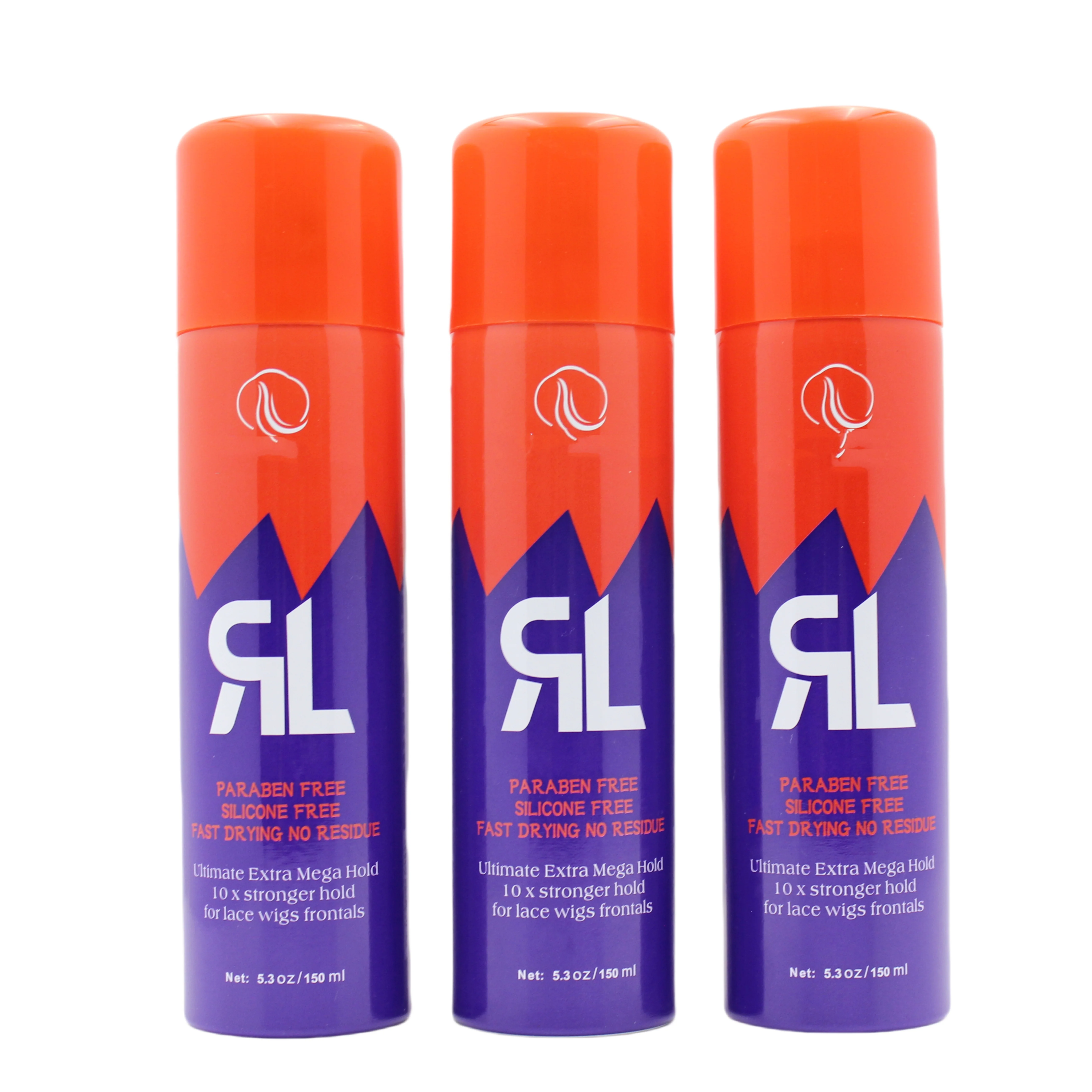 Organic Natural Extreme Strong Lace Adhesive Wholesale Liquid Lasting Weaving Wig Glue Spray 150ml