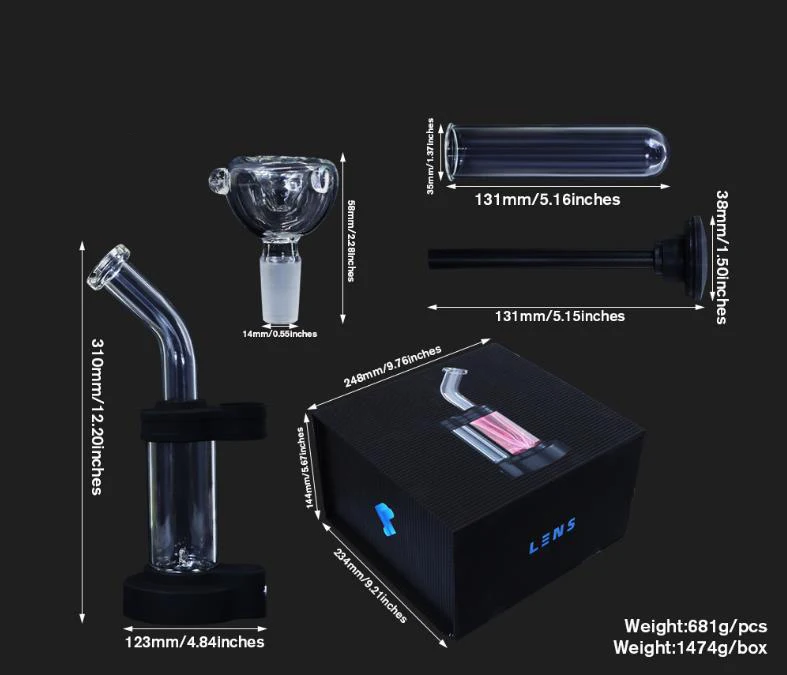 2023 new arrival portable german russian chicha complete luxury glass hookah pen shisha set accessories plasma hookah