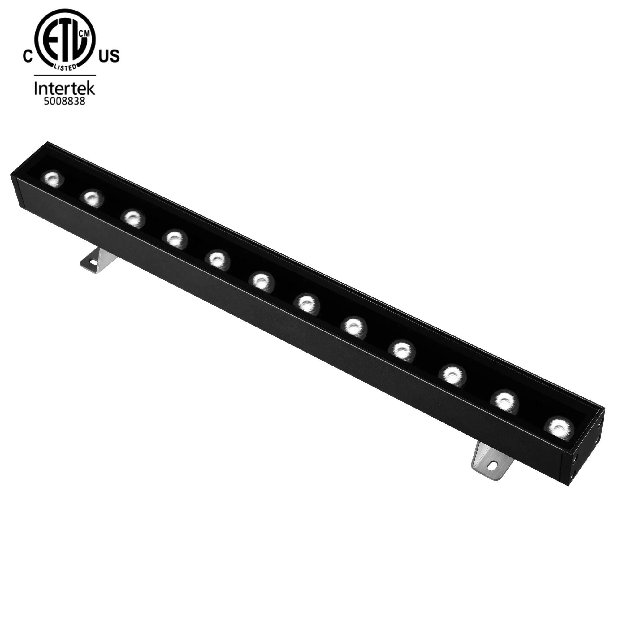 4 in 1 chip design 24W 36W 50W ETL cETL Listed RGB RGBW Lineal LED Wall Wash Custom Landscape Lighting