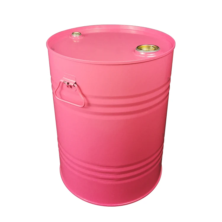 Steel Fuel 50L Petrol Steel Drum Recyclable Barrel Pail Screw Top Bucket For Chemical