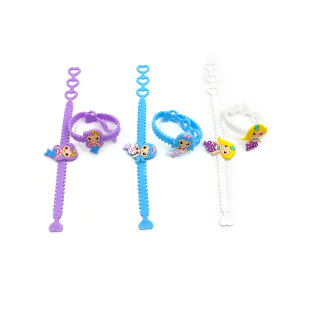 Kids Adult Rubber Customized Adjustable 18cm Silicone Soft Pvc Bracelet Wristband