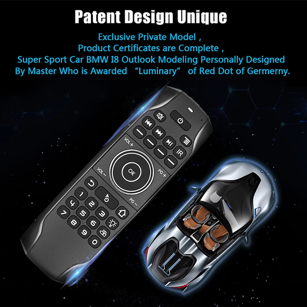 The New Remote Control G7 Universal Flying Squirrel With Backlit Infrared learning Function