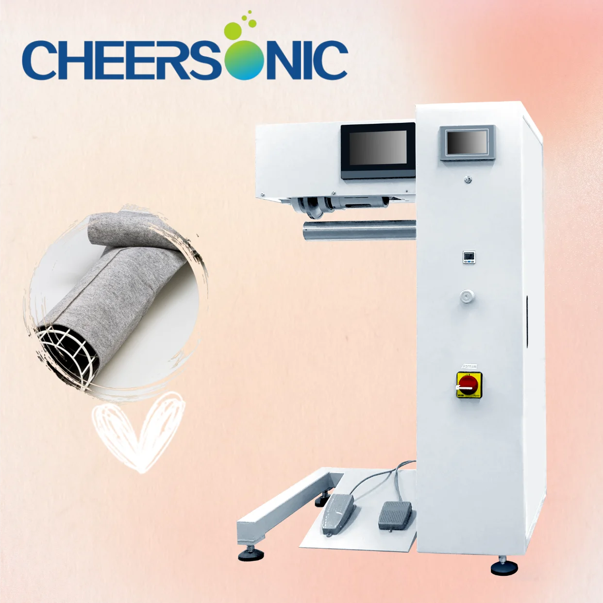 Automatic Ultrasonic Edge Cutting lingerie making machine