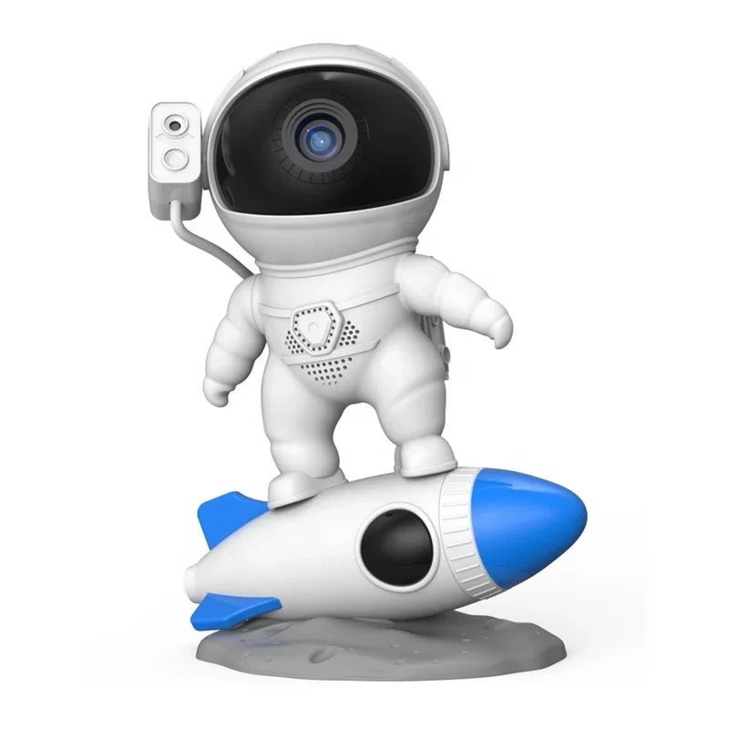 Lonvel Fast Shipping Space Man Spaceman Night Light LED Star Projector Lamp Astro Sky Starry Clouds Projector for Ceiling