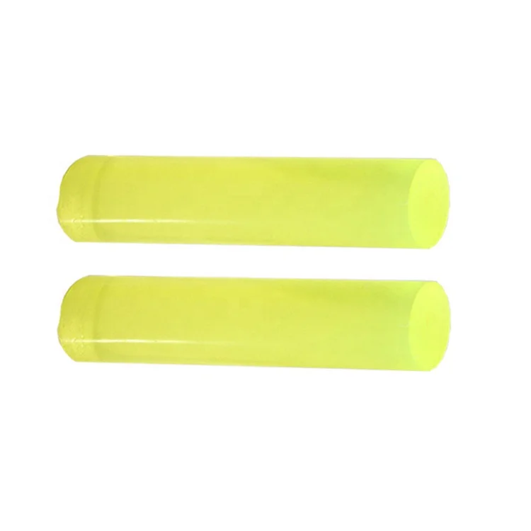 High Strength Flexible Solid Plastic Rod Transparent Polyurethane Pu Rod 18*500mm