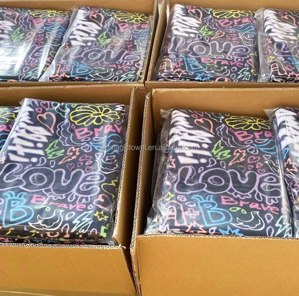 Free Design Custom Beach Towel With Logo Custom Print Fast Shipping Summer Large Beach Towel 100% cotton