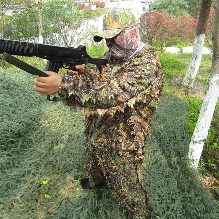  FZ06 уличный костюм Ghillie Мужская камуфляжная одежда джунглей CS тренировочная с длинным рукавом