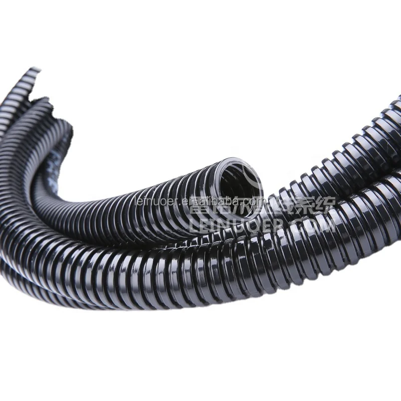 25.0mm diameter nylon pipe plastic flexible conduit fire resistant Nylon flexible conduit hose