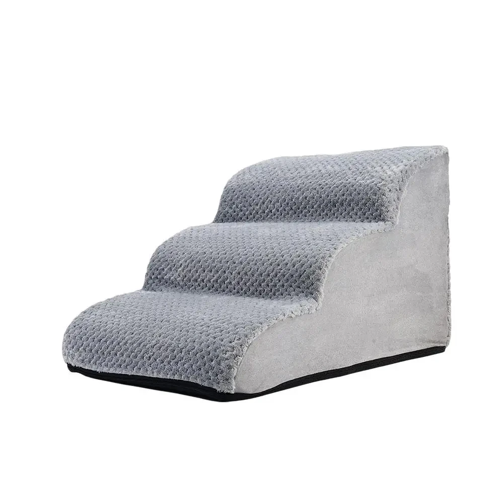 Removable Pet Stairs 3 Steps Staircase Dog Anti-slip Removable Ladder High Couch And Bed dog stairs ramp For Puppy Old Dog