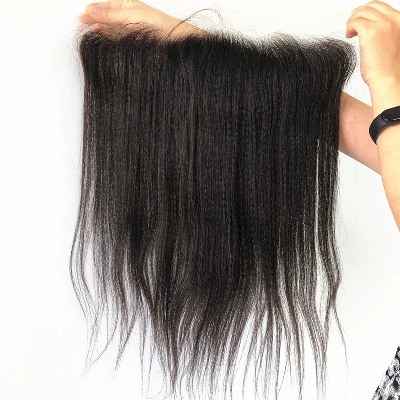 Wholesale Virgin Yaki 10a Grade Raw Yaki Human Hair Cuticle Aligned Tangle Free No Shedding Light Yaki Bundles Black 1 Piece
