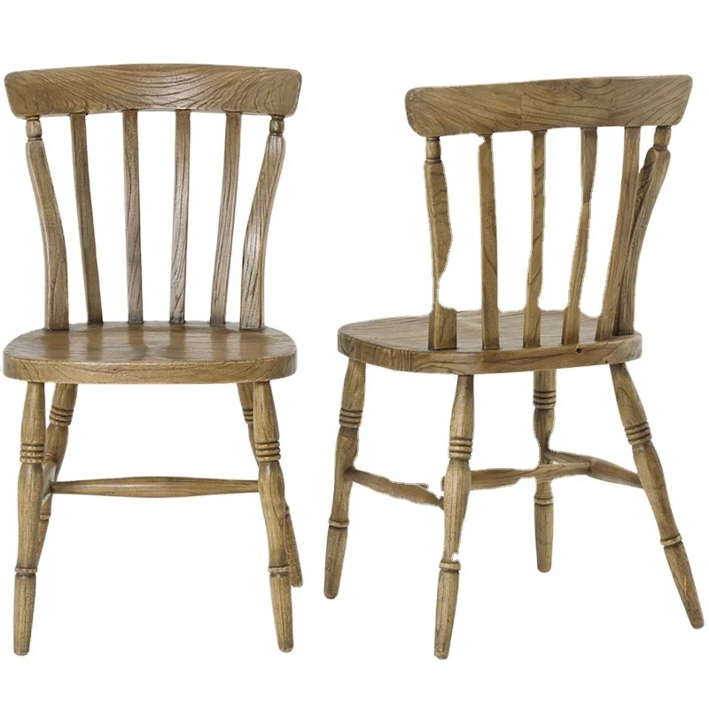 
Reclaimed Elm wooden dining chair 