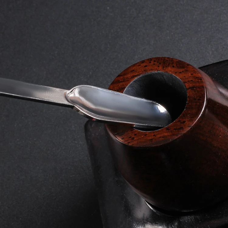 3 In 1 Smoking Tobacco Pipe Clean Tools Metal Adjustable Hand Cigar Needle Tobacco Pipe Reamer Tamper