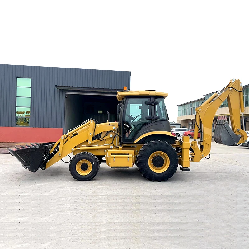 SAAO Group Backhoe Loader Large Earthmoving Construction Machinery Price Very Good