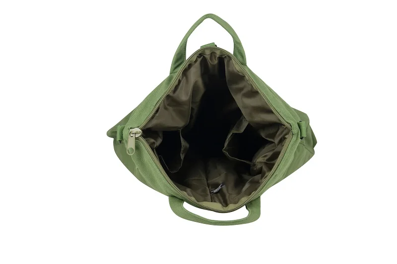 Ready to Ship OD green Tactical Helmet bag Outdoor Canvas Tactical Helmet storage bag