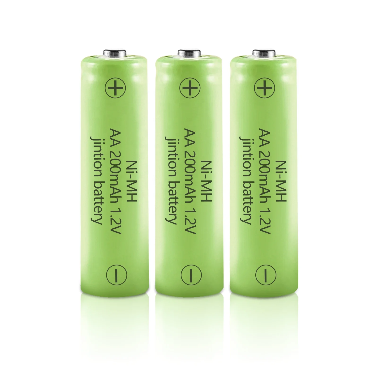 Аккумуляторные батареи NIMH 200MAH 1 2 V aa nimh для светильников на солнечной батарее