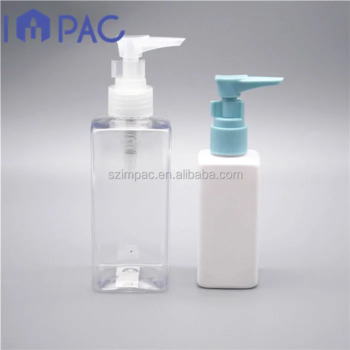 Wholesale plastic hair care bottles packaging with shampoo dispenser