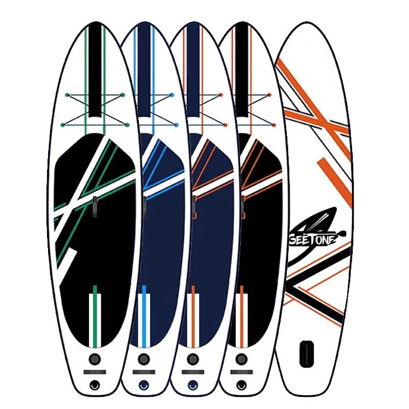 GeeTone OEM надувная весло доска двойной слой sup race V-образная для серфинга доски весла