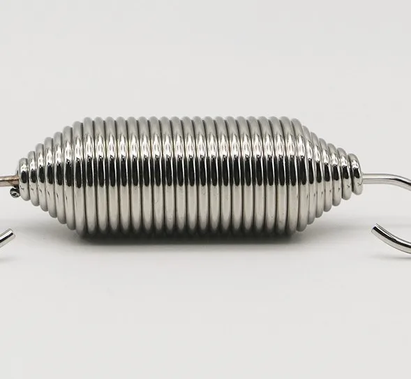 Universal hook pull spring nickel plated stretch 360 rotating non-standard part spring