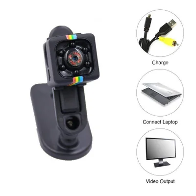 SQ11 1080P/720P Sport Dv Infrared Nigh Motion Sensor Pocket Small Camcorder  Hidden Mini Camera