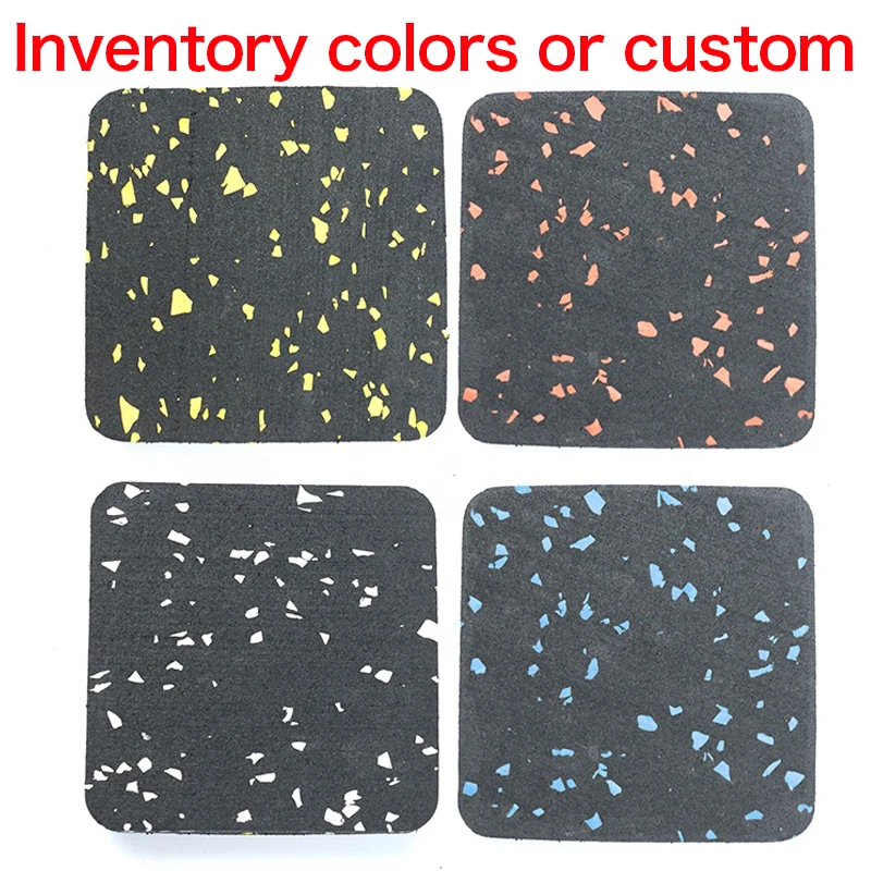 Hot Sale Fitness EPDM Rubber Tile Gym Rubber Floor Mat commercial gym floor mat indoor shooting range rubber floor