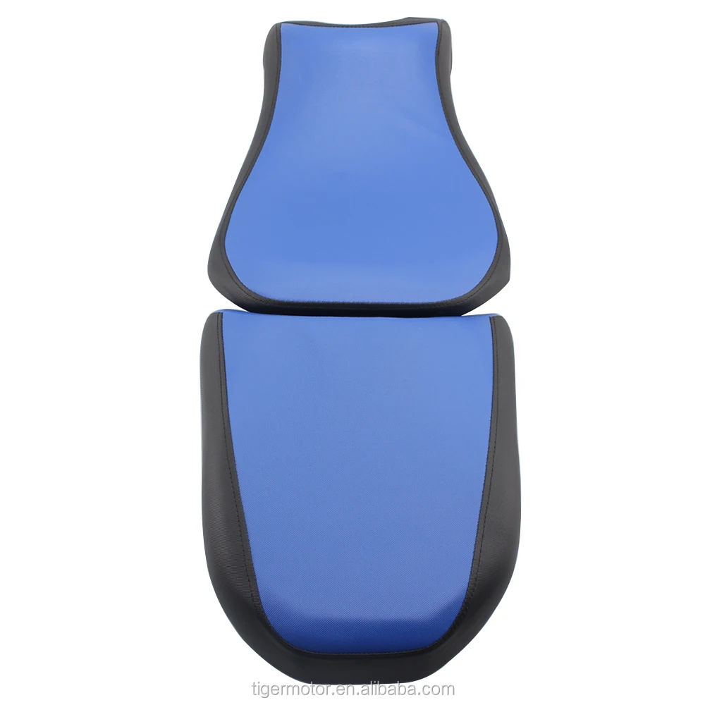 Blue Motorcycle Rider Seat Passenger Seats Cushion Fit for BMW R1200GS Adventure 18-20 19 R 1200 GS 2018 2019 2020