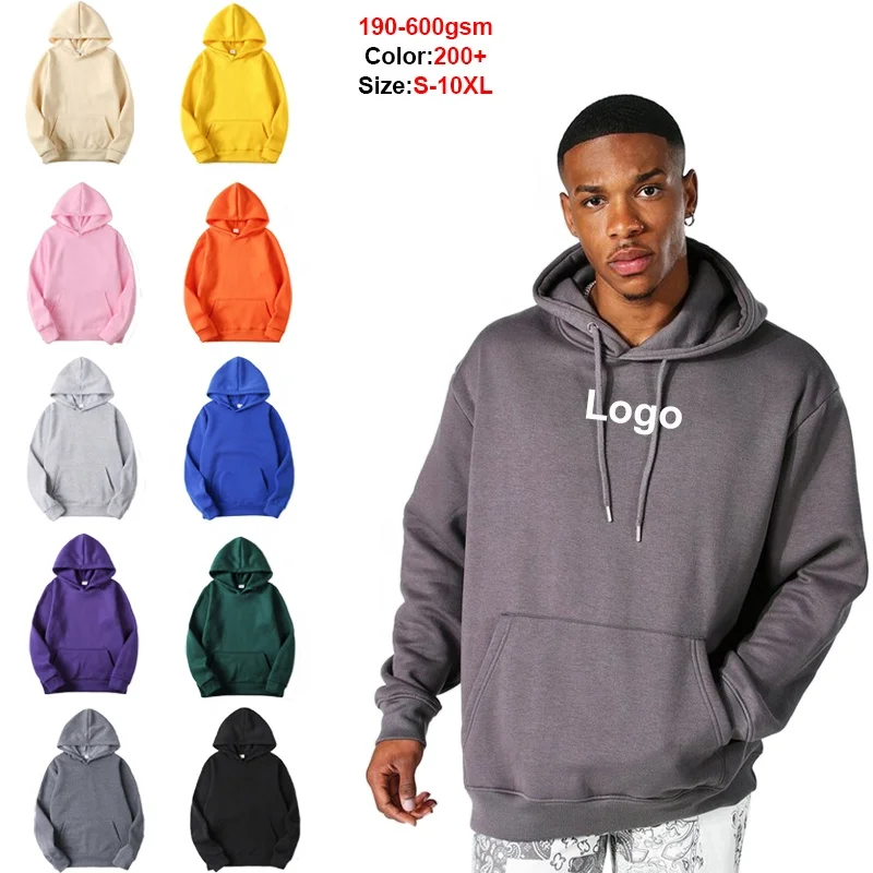 Heavyweight 14 oz 14oz 16oz 350gsm 400gsm 450gsm 500gsm 600gsm 600 gsm 100% cotton plus size hoodi pullover men oversized hoodie