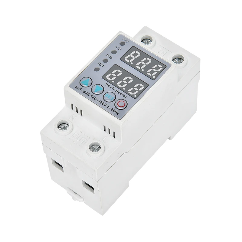 Most popular 63A 230V Voltage Protector Overvoltage Undervoltage  Protection over current protector