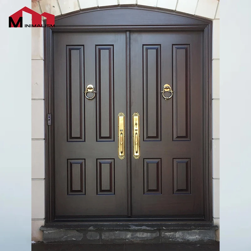 2022 Factory Price Main Bulletproof Front Entrance Steel Security Door