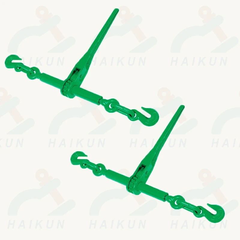 Haikun heavy duty ratchet load binder / tie down hardware / chain ratchet load binder