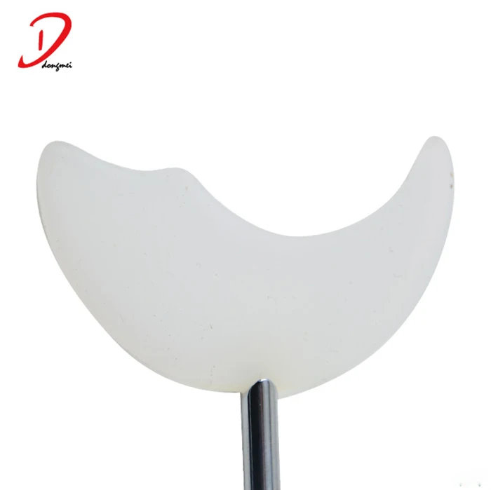 Wholesale Moon shape Silicone Mascara & Shadow Shield brush ,silicone brush for makeup