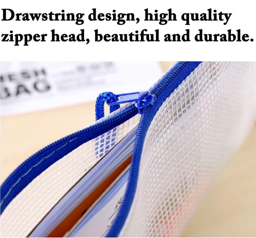 cheap Custom Poly Zip Lock Envelope File Folder A4 Pouch Factory Price Custom Plastic Document Bag