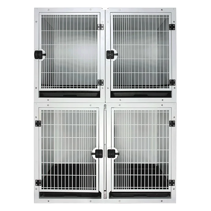 AEOLUS Cage for Dog Modular Stainless Steel Economical More Cost-effective