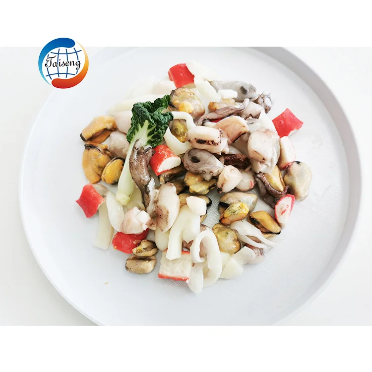 1 фунт 5 фунтов упаковка лучшие продажи продуктов из морепродуктов с мясом кальмаров мидий и крабов в США