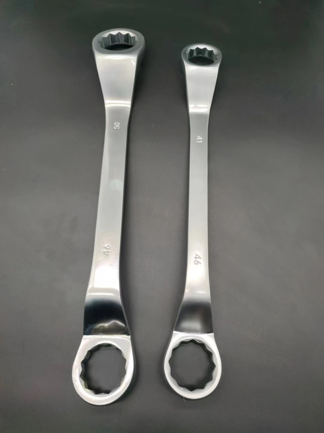 professional supply 12pcs double offset ring spanner set  CRV Box end  Wrench Set box end Ring spanner for Auto Repair