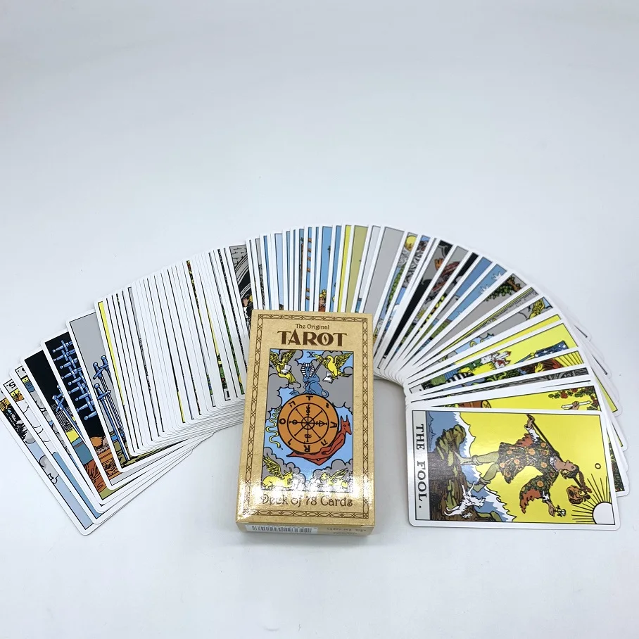 Free Sample Tarot Card With Guidebook High Quality Custom Printed Paper Tarot Oracle Card
