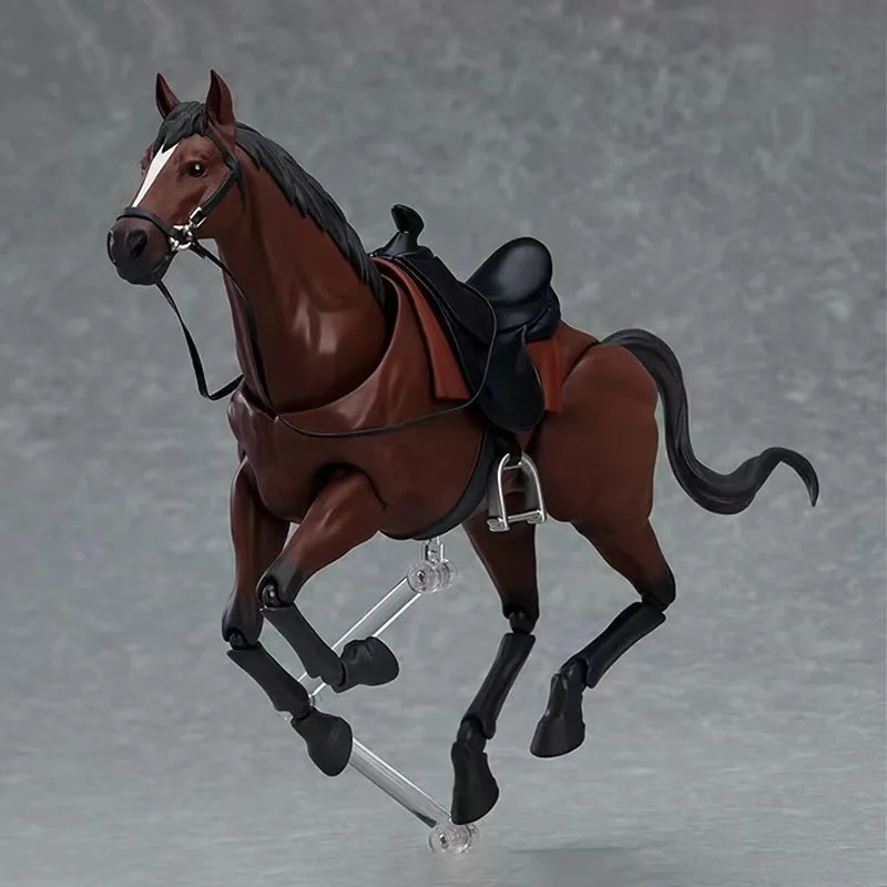 Popular Detachable Horse Toy Model PVC Horse 15cm High Toy for Kids Home Display Decoration