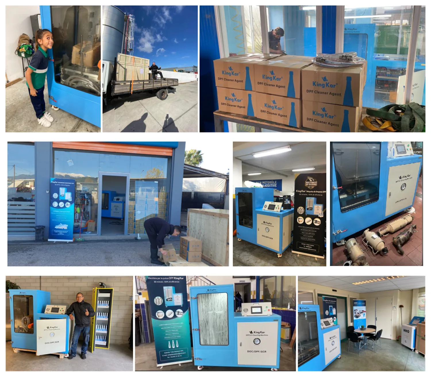 KingKar Car Care Cleaning Truck Washer Products Dpf reinigungsmaschin Scr/Dpf Cleaner Cleaning Machine Diesel Particulate Filter