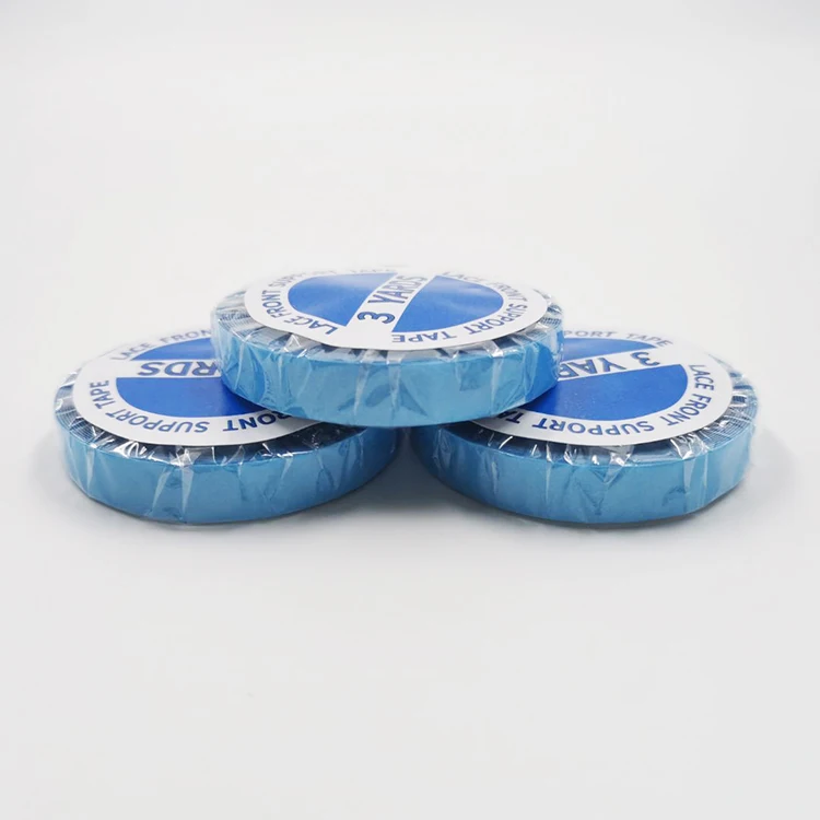 8mm*3/12/36 Yards Walker Tape Hair Extension Tape Roll Super Adhesive Hair Tapes Roll Substitutes Double Sides PE;TPU;PET Freely