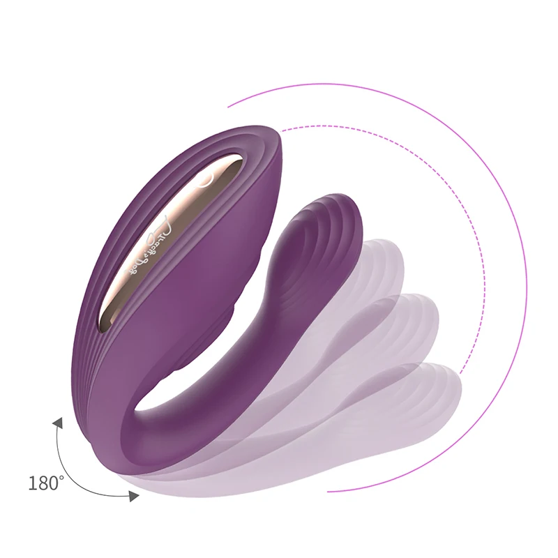 Беспроводной парный вибратор для стимуляции клитора и точки G с 7 пульсирующими G спортивными вибраторами для собак Трейси