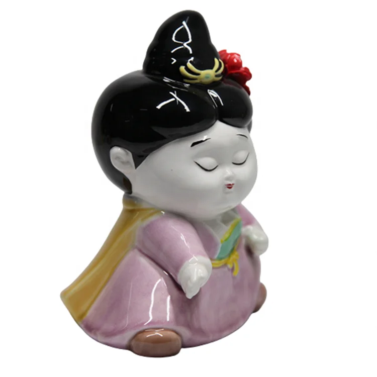 Prezzie 3d DIY popular professional China Tang Dynasty Style Kawaii lovely ceramic porcelain Girls